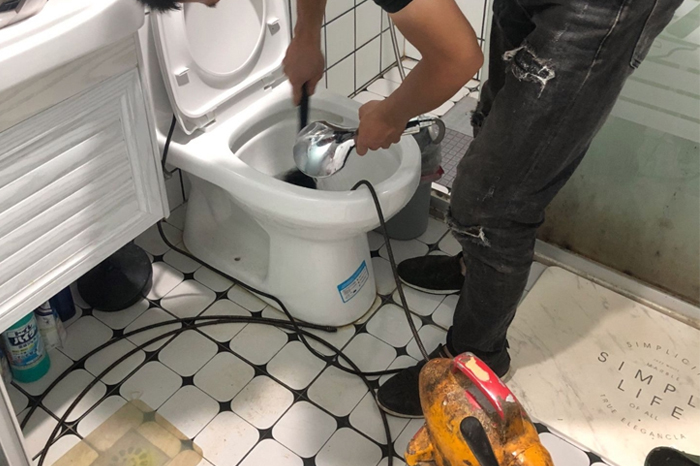 洛川疏通下水道