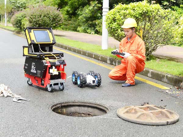 洛川管道机器人检测