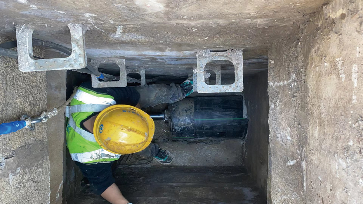 洛川HDPE短管内衬法